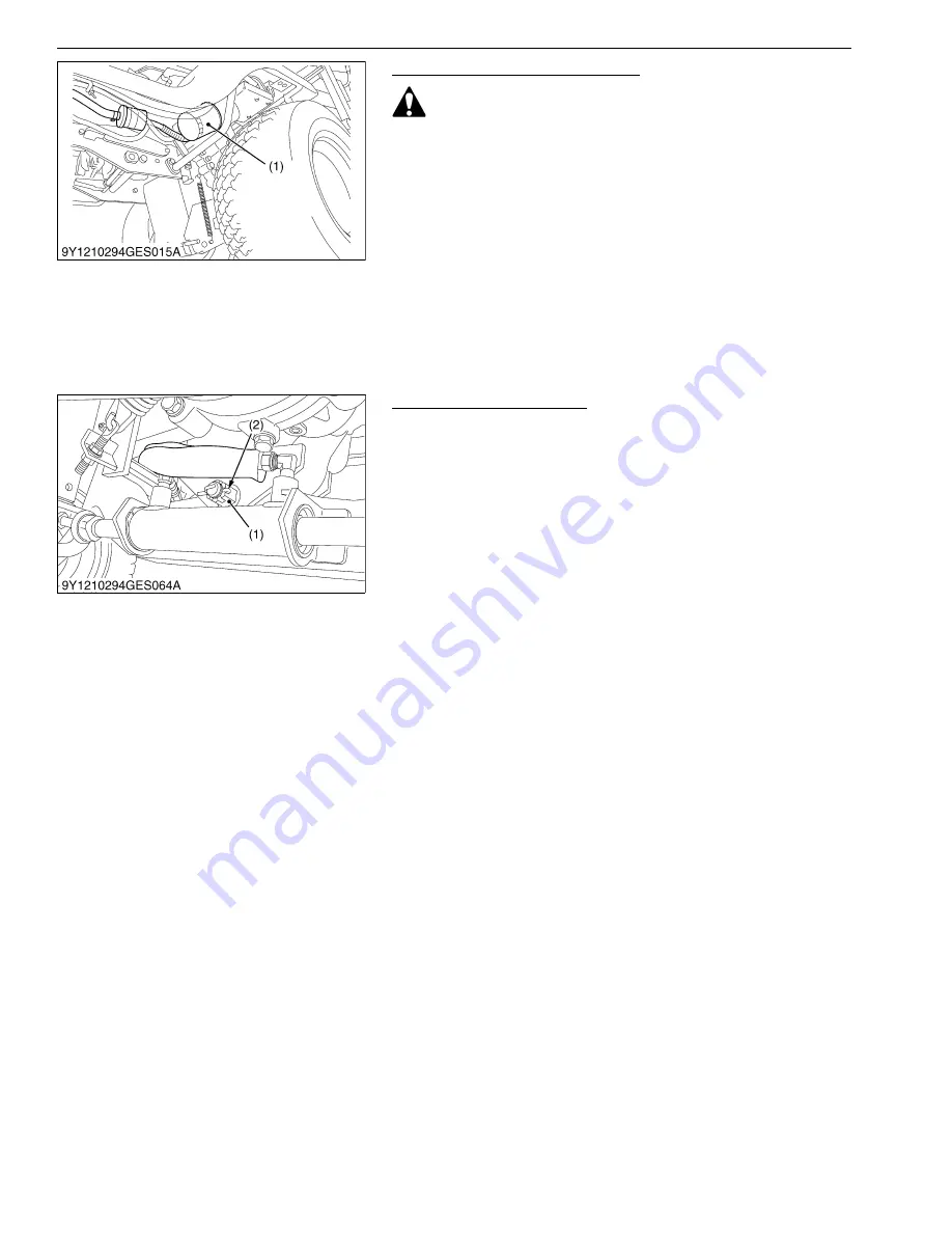 Kubota G23 Workshop Manual Download Page 58