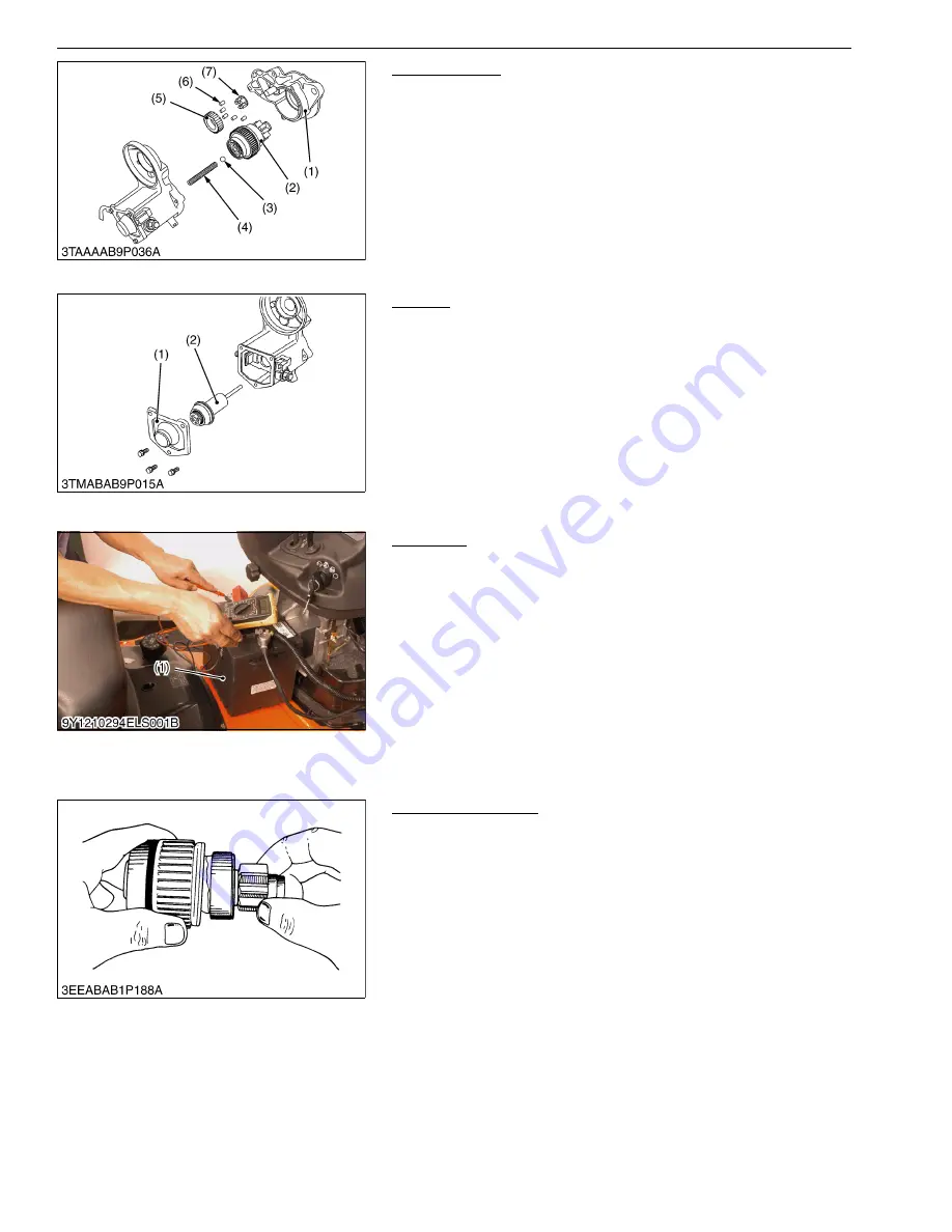 Kubota G23 Workshop Manual Download Page 304