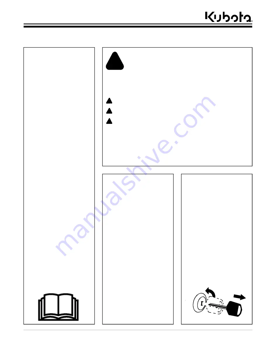 Kubota K-Hitch AP-KH15 Operator'S Manual Download Page 5