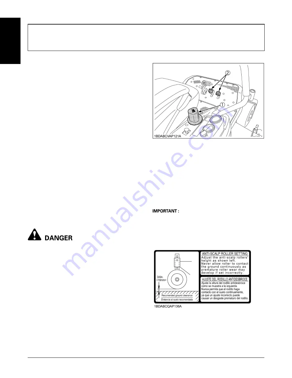 Kubota KGZ770-MA1 Operator'S Manual Download Page 48