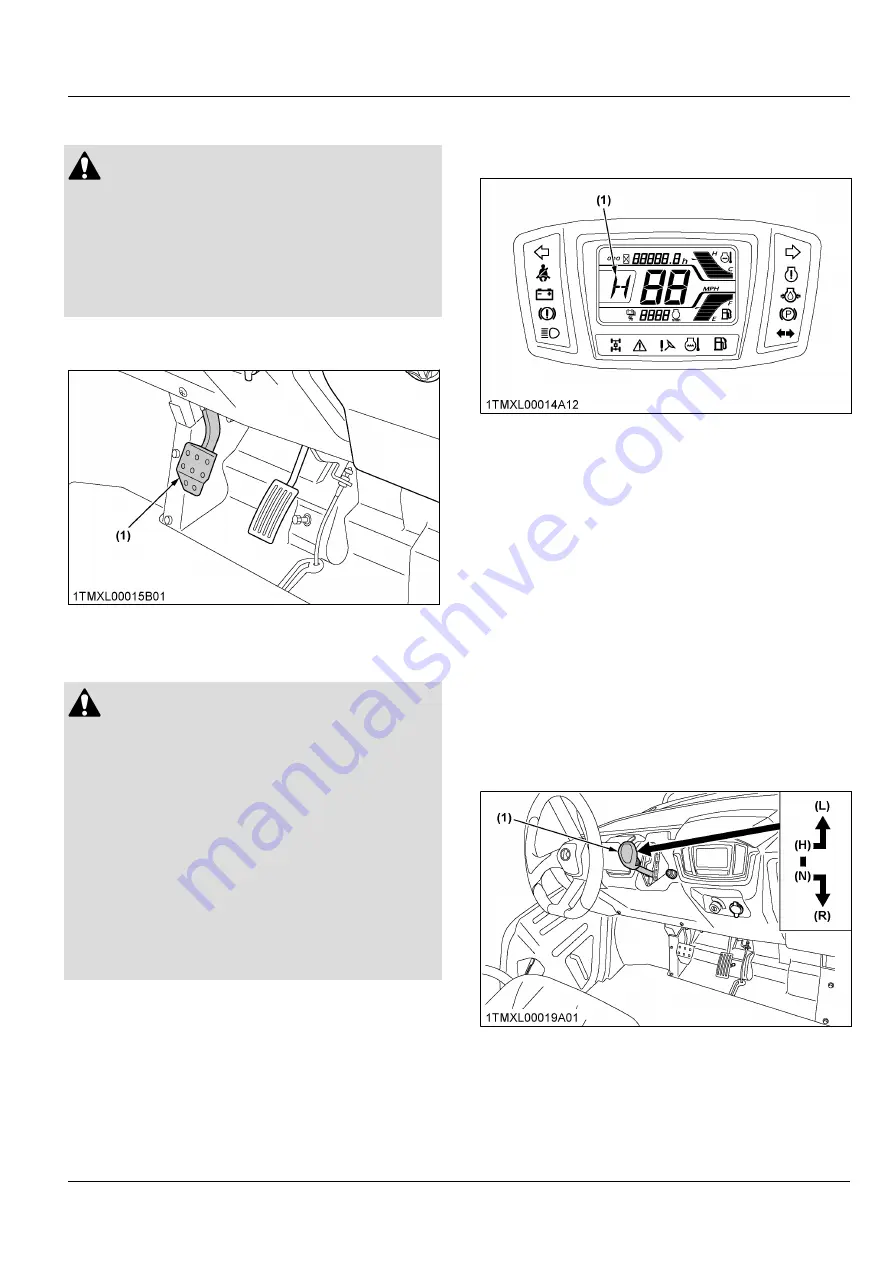 Kubota KUBOTA RTV-XG850 Operator'S Manual Download Page 37