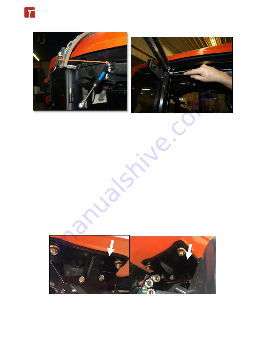 Kubota ROPS Cab F 80 Series Installation Manual Download Page 11