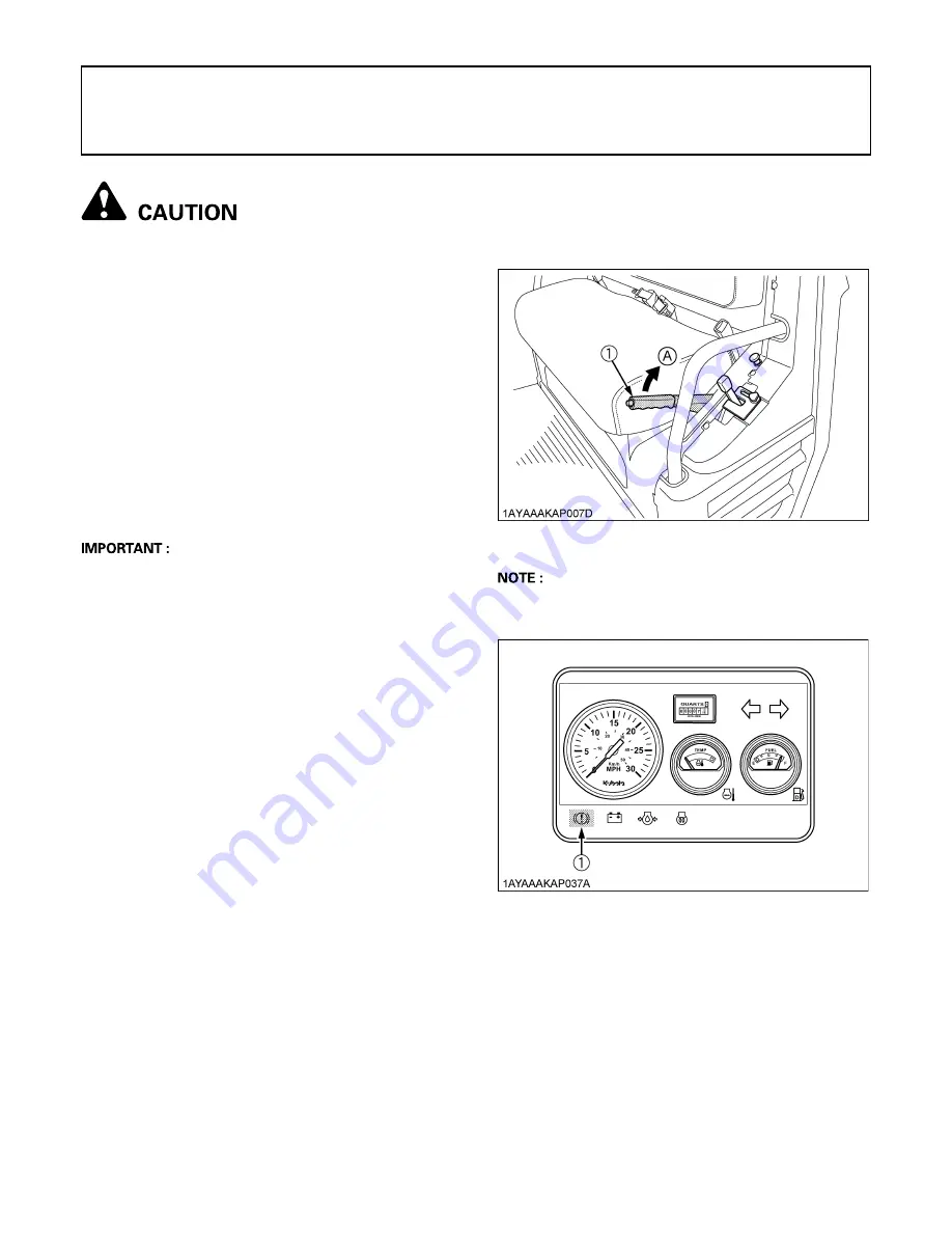 Kubota RTV 900 Operator'S Manual Download Page 30