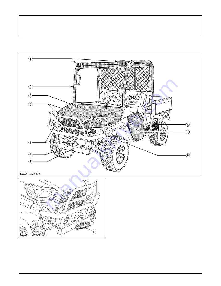 Kubota RTV-X1120D Operator'S Manual Download Page 28