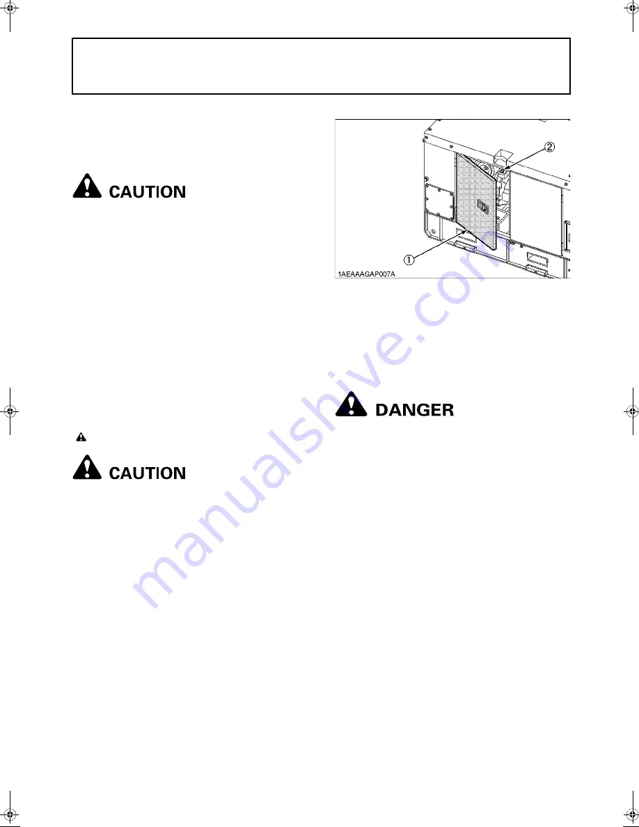 Kubota SQ-1120 Operator'S Manual Download Page 25