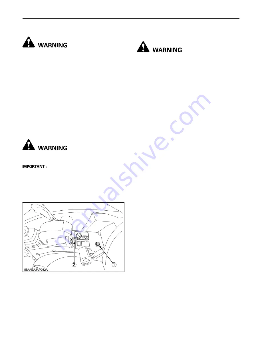 Kubota U35-4 Operator'S Manual Download Page 49