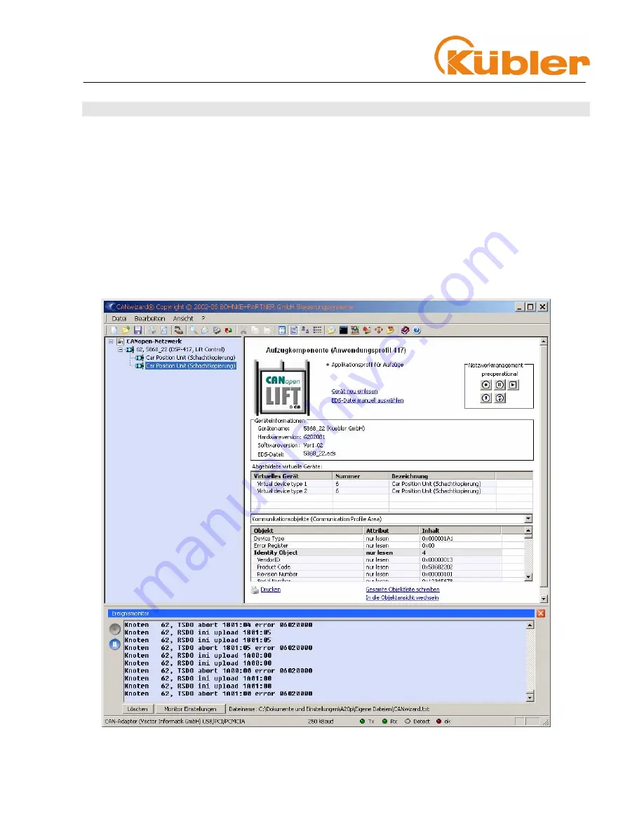 Kuebler DS 417 Technical Manual Download Page 7