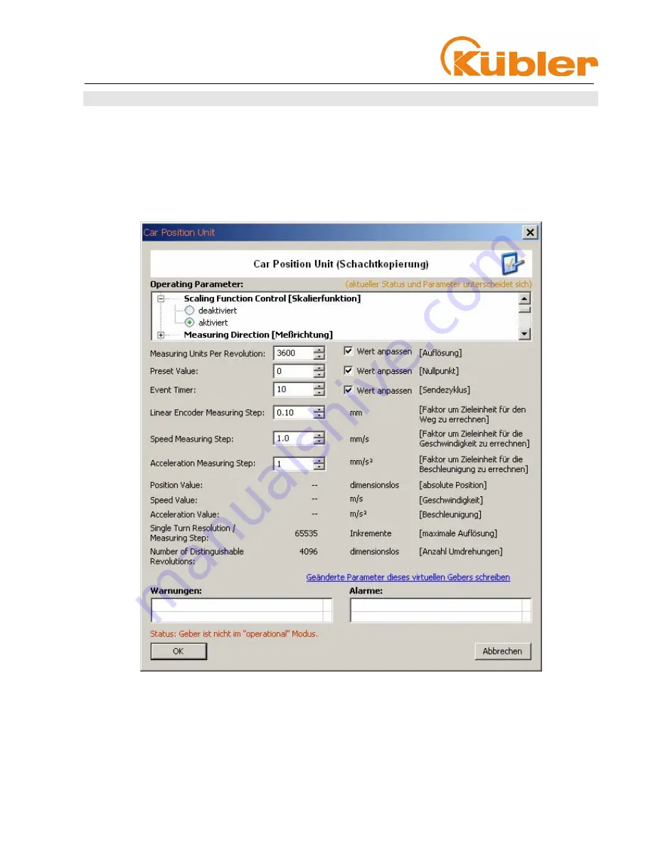 Kuebler DS 417 Technical Manual Download Page 15