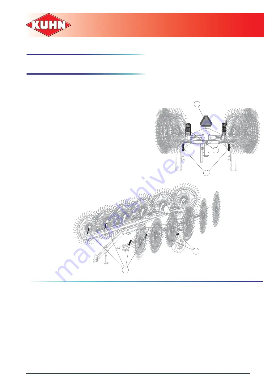 KUHN SR300 Operator'S Manual Download Page 21