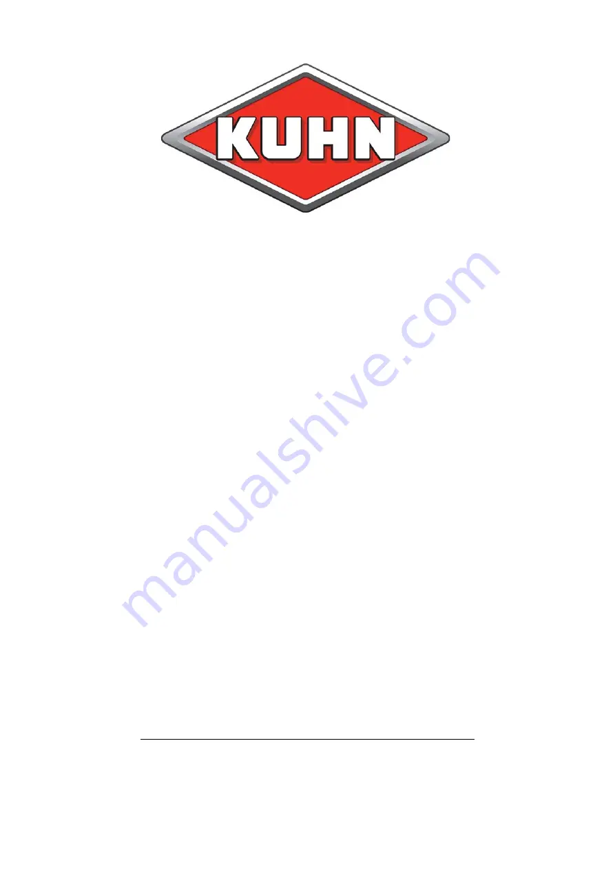 KUHN SR300 Operator'S Manual Download Page 56