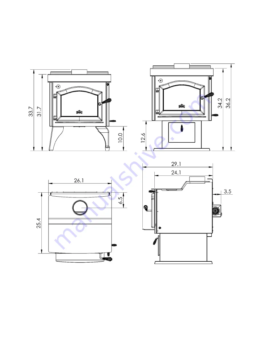 Kuma Stoves K-250 Cambridge LE Скачать руководство пользователя страница 5