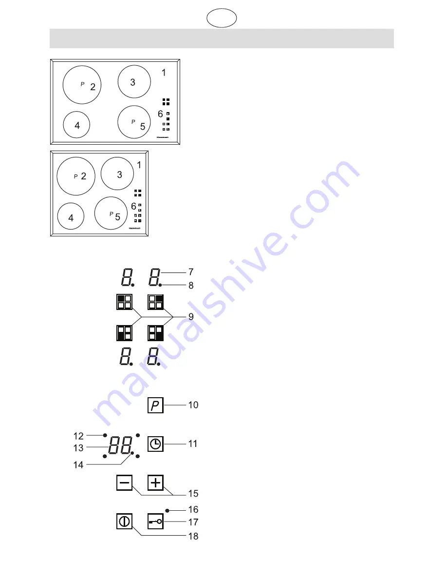 Küppersbusch Glass ceramic induction Скачать руководство пользователя страница 4