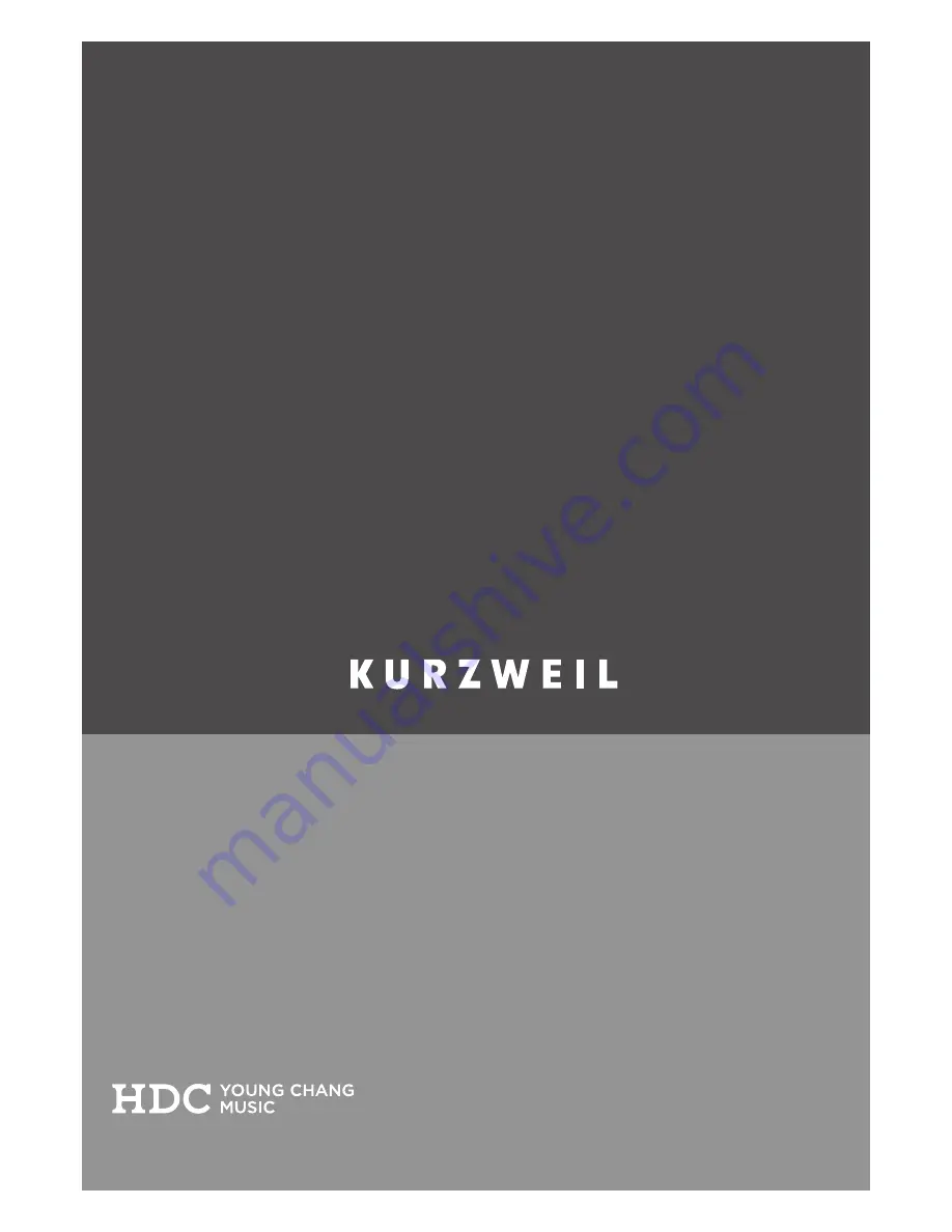 Kurzweil M110 User Manual Download Page 32