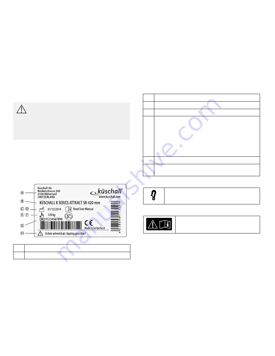 Küschall K-SERIES User Manual Download Page 8