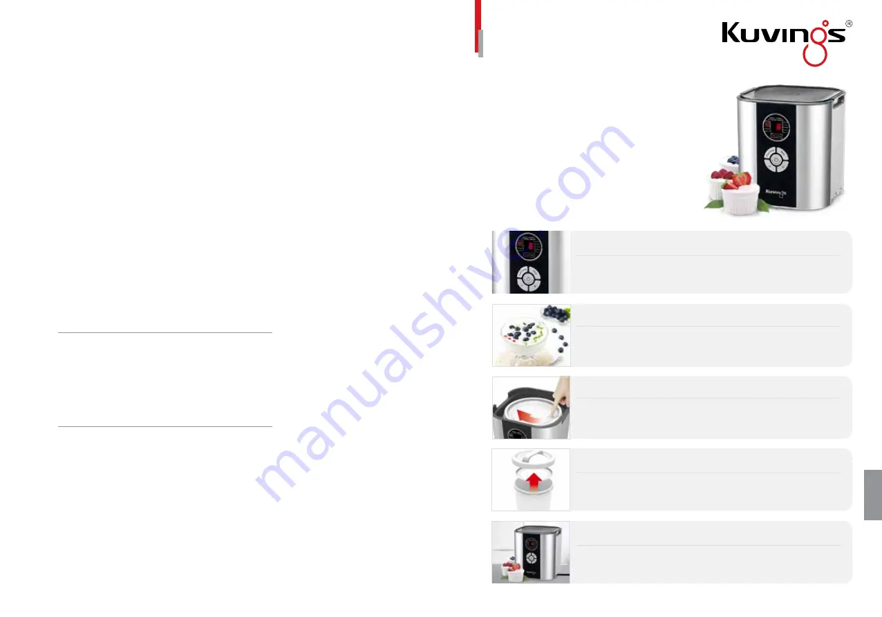 Kuvings 63100SI Manual Download Page 4