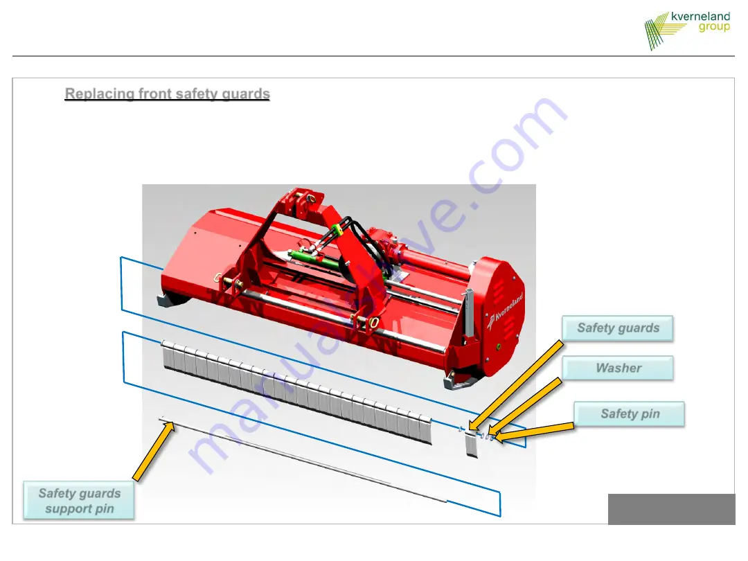 Kverneland FHS 155 Technical & Service Manual Download Page 16