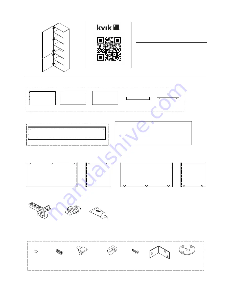 Kvik DSH9215-040-060 Assembly Instructions Manual Download Page 1