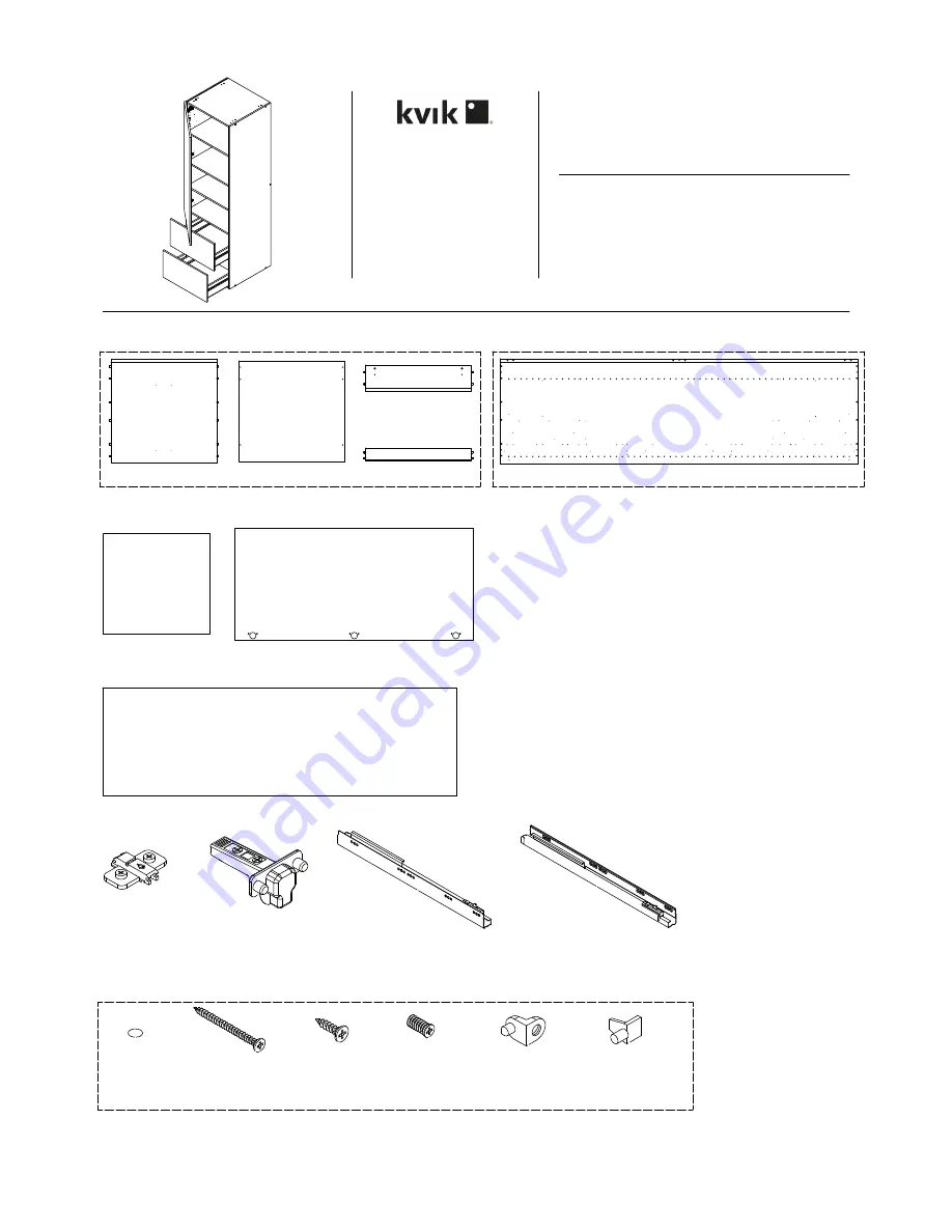 Kvik H503,060-050-040 Manual Download Page 1