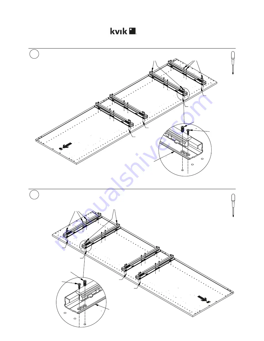 Kvik H540,060-050-040 Assembly Instruction Manual Download Page 2