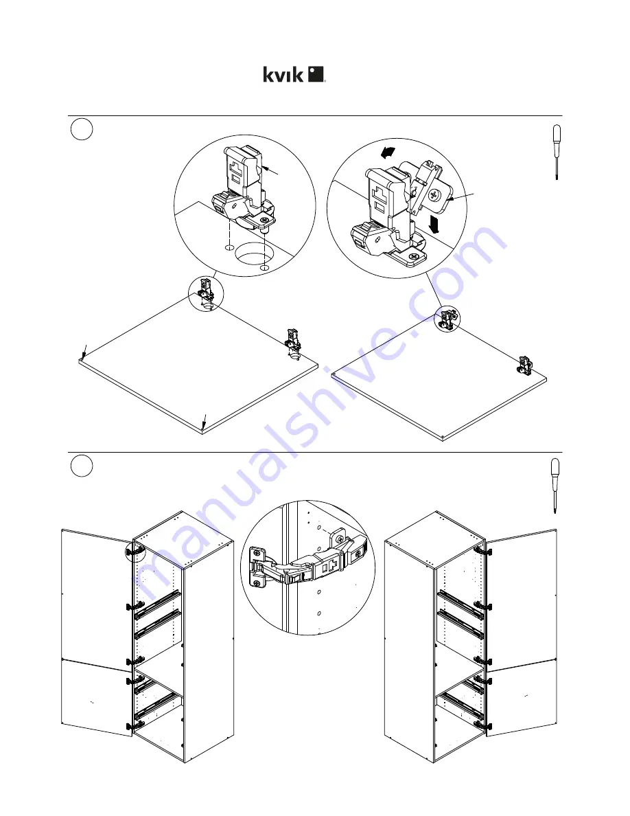 Kvik H540,060-050-040 Assembly Instruction Manual Download Page 7