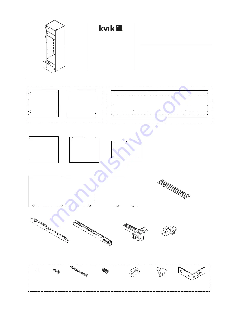 Kvik H801,060 Assembly Instructions Manual Download Page 1