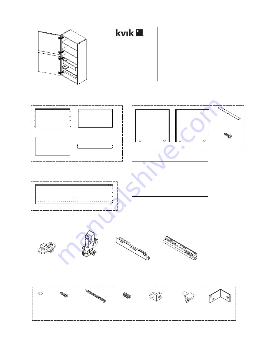 Kvik MDSH2815-060-040 Assembly Manual Download Page 1