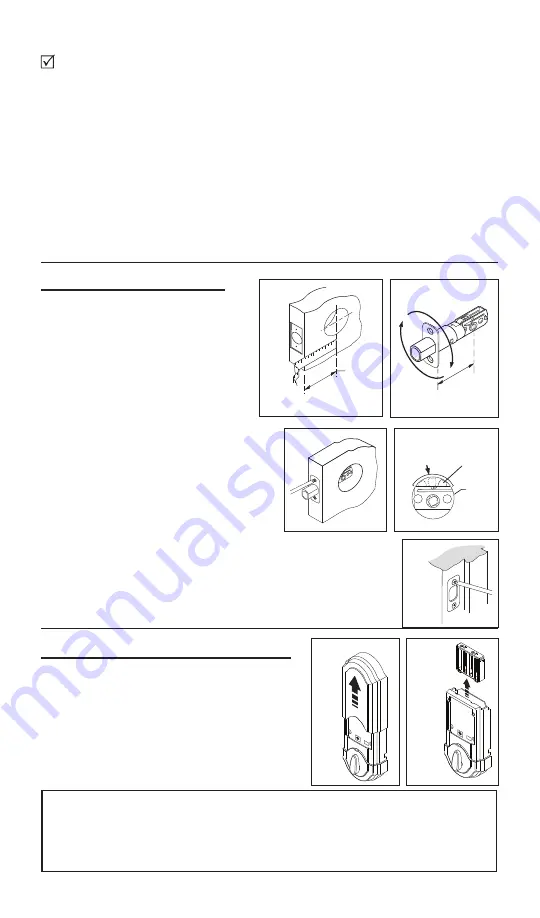 Kwikset SmartCode Series Installation & Programming Manual Download Page 2