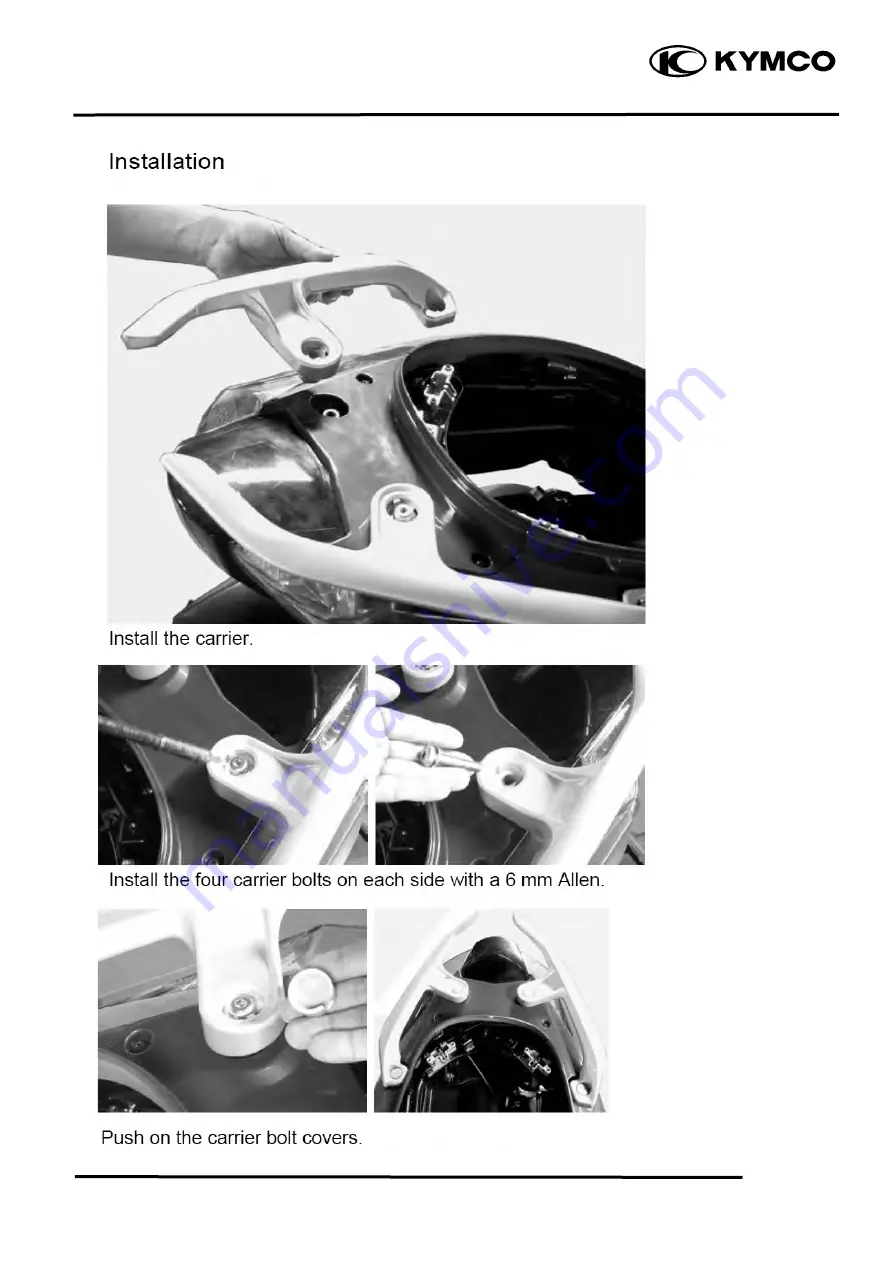 KYMCO K-XCT 125i Service Manual Download Page 44