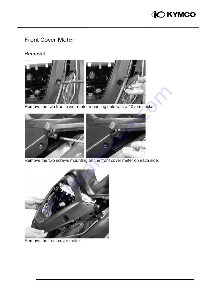 KYMCO K-XCT 125i Service Manual Download Page 59