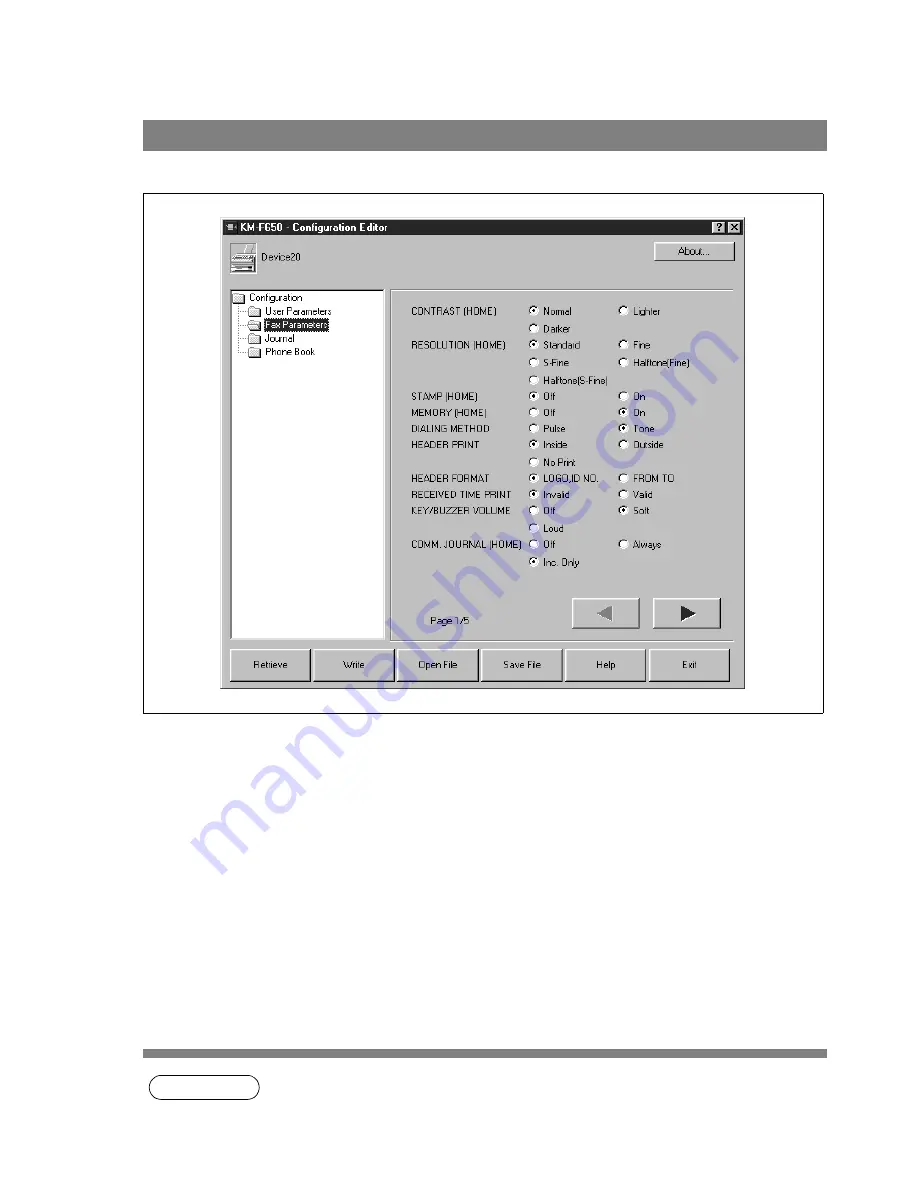 Kyocera Mita KM-F1050 Software Operation Manual Download Page 110