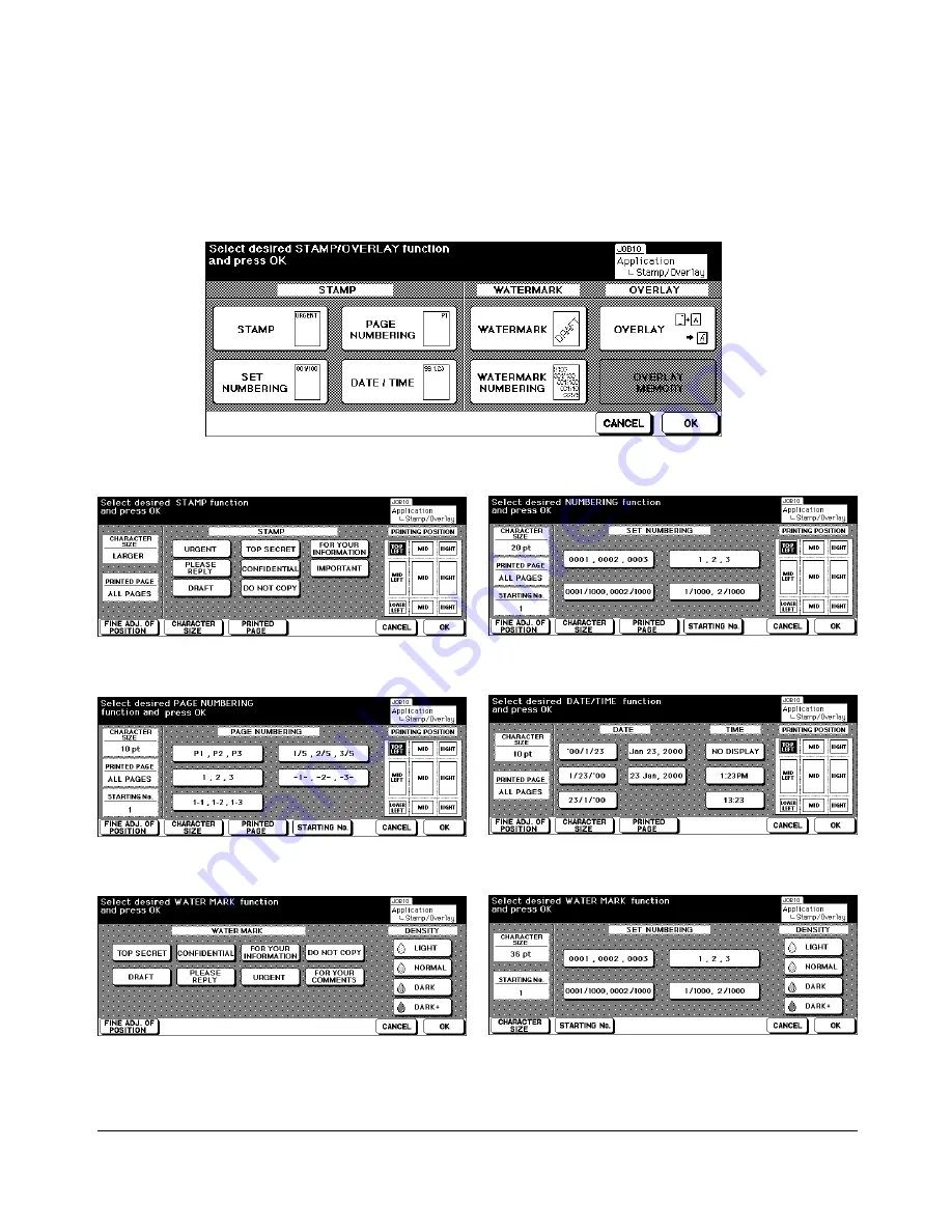 Kyocera Mita Vi7360 Instruction Handbook Manual Download Page 183