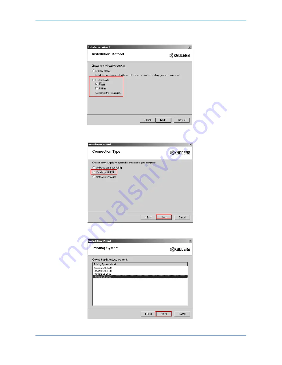 Kyocera C220N - EcoPro EP Color Laser Printer User Manual Download Page 19