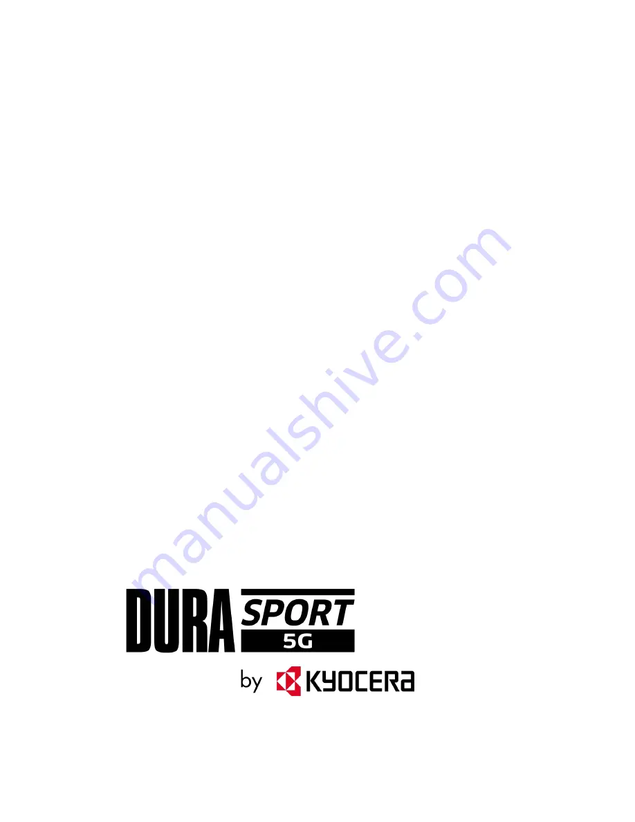 Kyocera Dura Force Ultra 5G User Manual Download Page 1