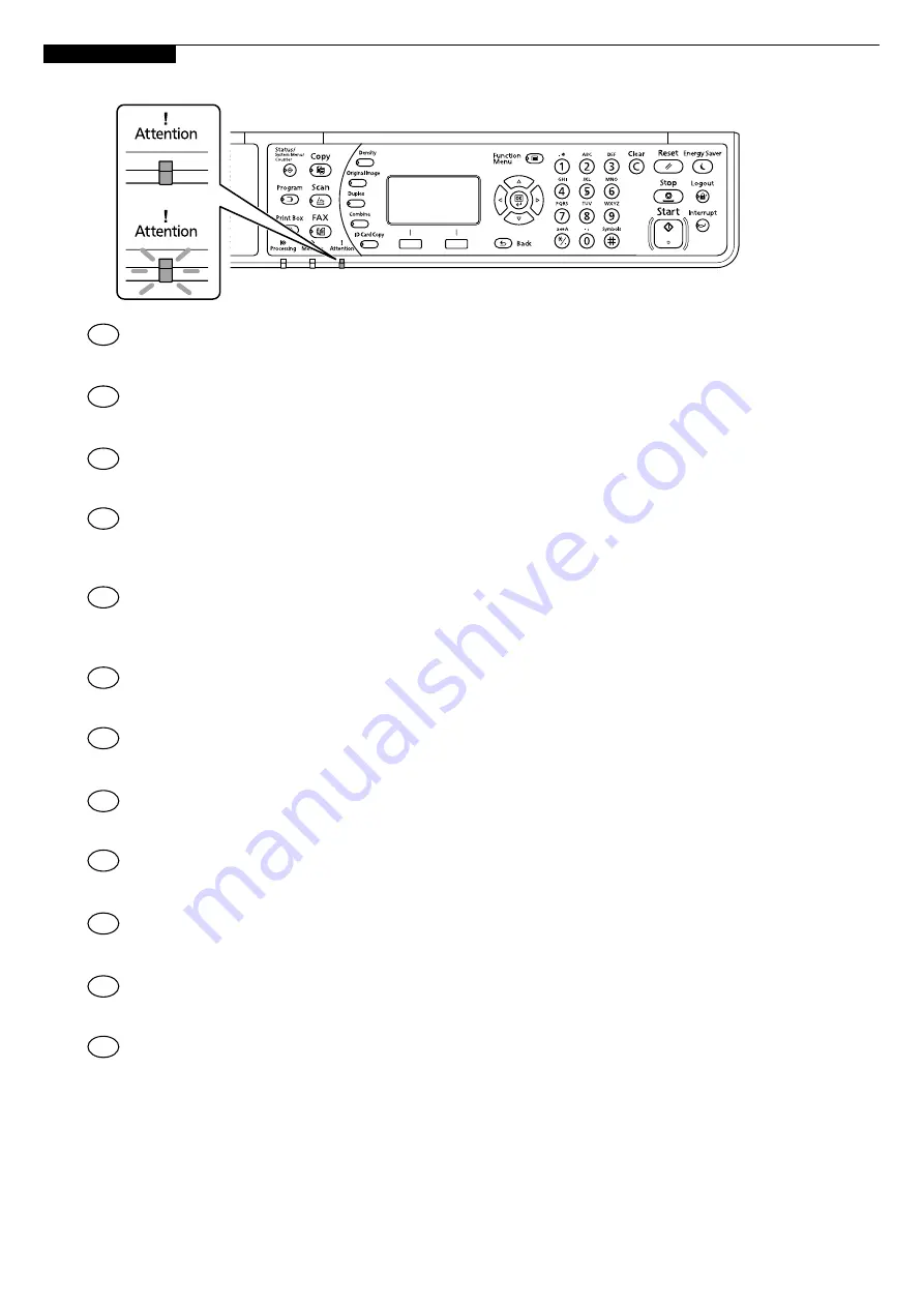 Kyocera TASKalfa 2021 Quick Manual Download Page 21