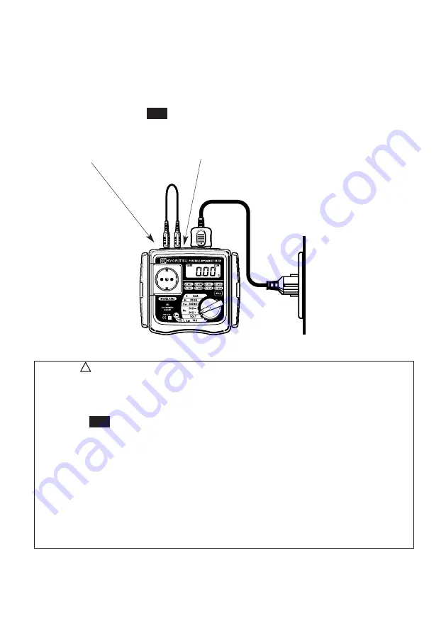 Kyoritsu Electrical Instruments Works 6200 Instruction Manual Download Page 15