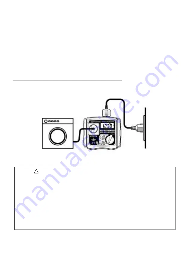 Kyoritsu Electrical Instruments Works 6200 Instruction Manual Download Page 21