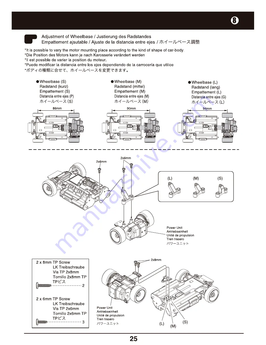 Kyosho MINI-Z Racer MR-02 RM Type Скачать руководство пользователя страница 25