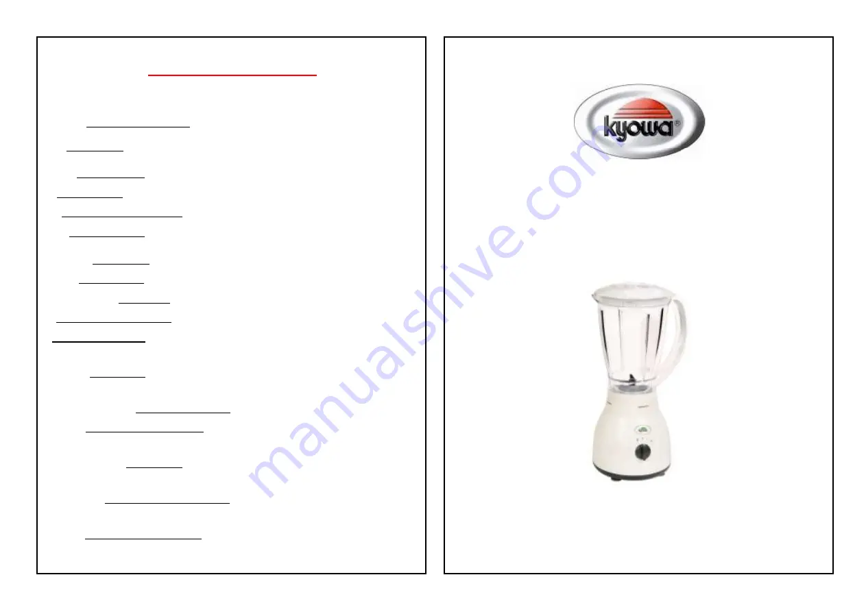 KYOWA KW-4718 Instruction Manual Download Page 1