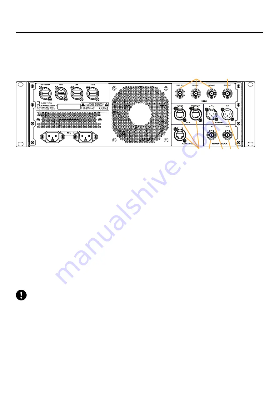 L-Acoustics L-ISA Processor II Скачать руководство пользователя страница 20