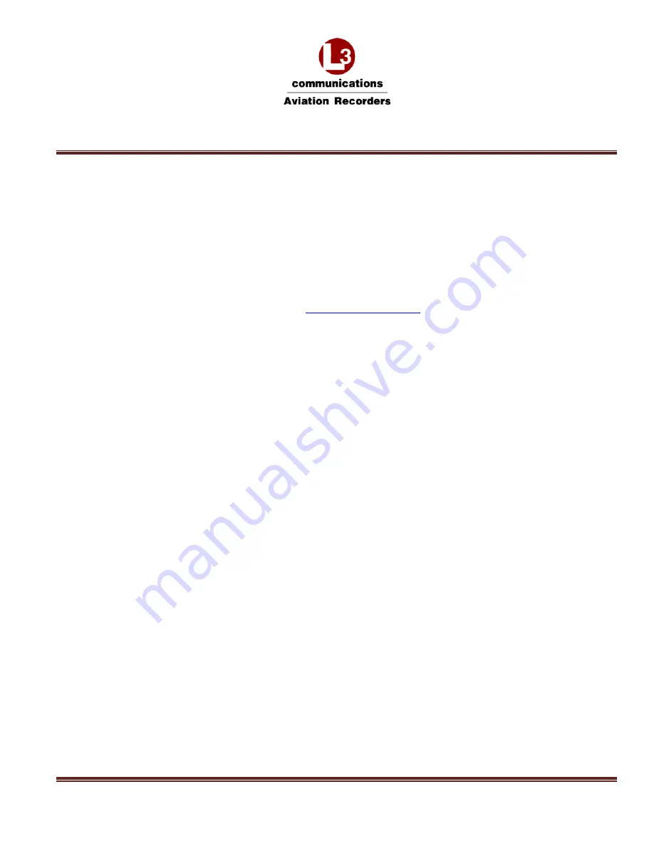 L3 Aviation Products SCM L-3 Quick Start Manual Download Page 3