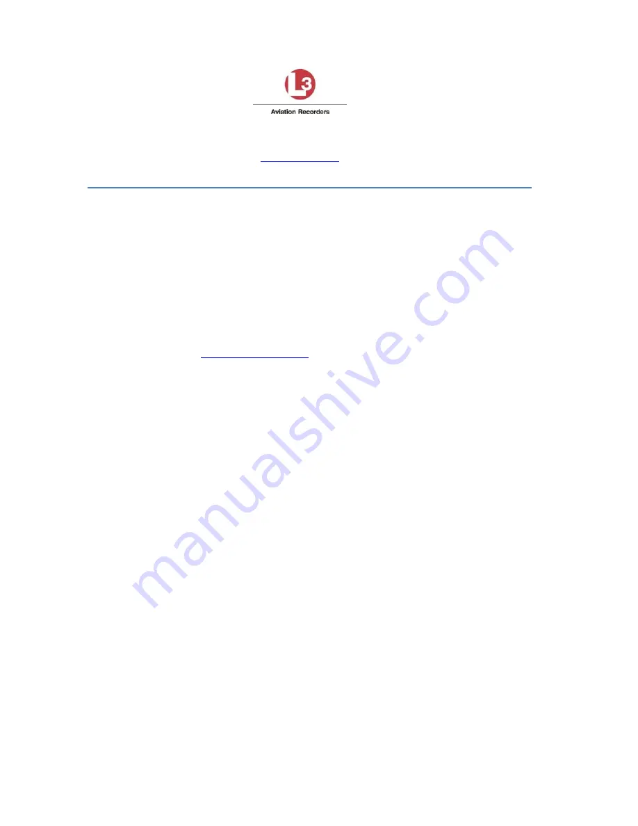 L3 Aviation Products SCM L-3 Quick Start Manual Download Page 6