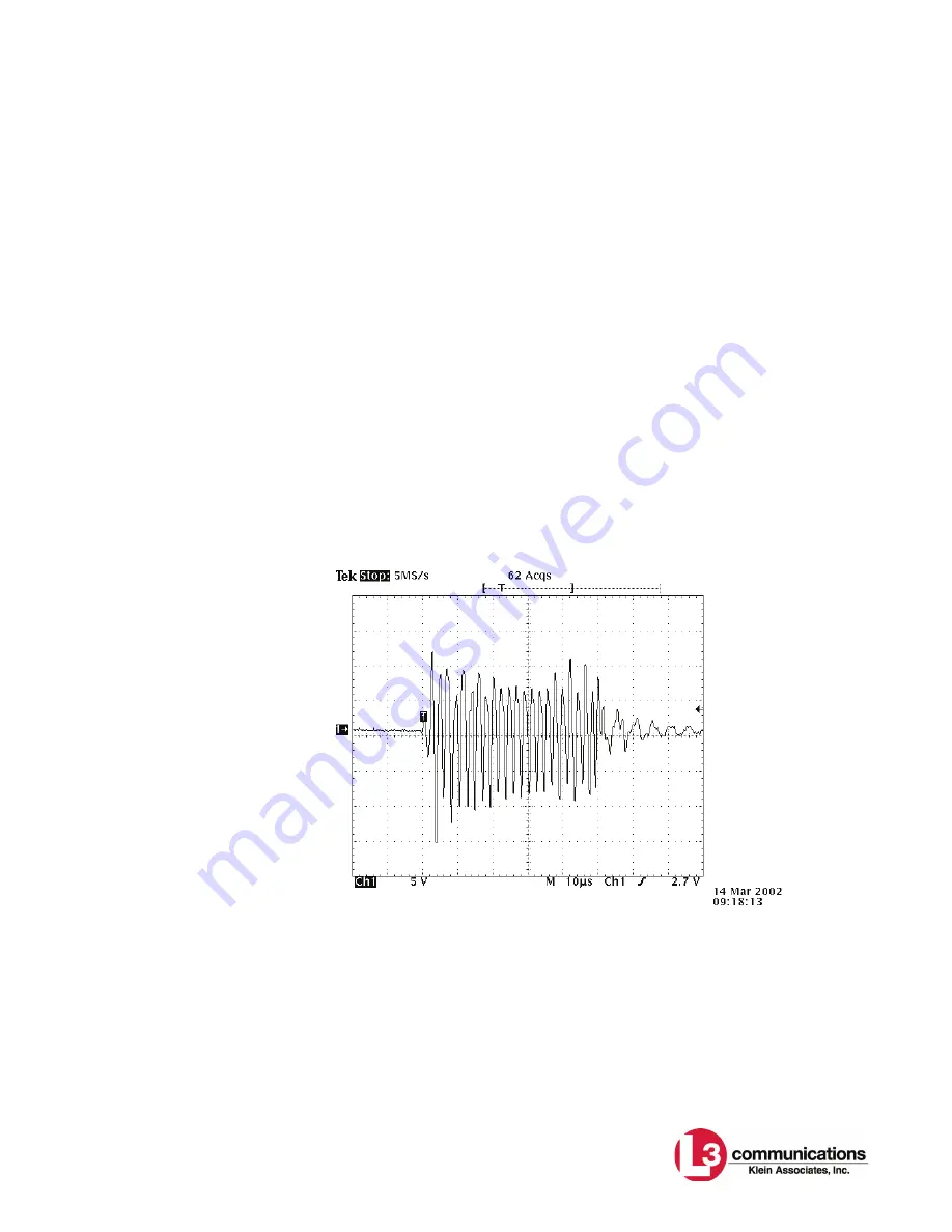 L3 comminications SERIES 5000 Operation And Maintenance Manual Download Page 244