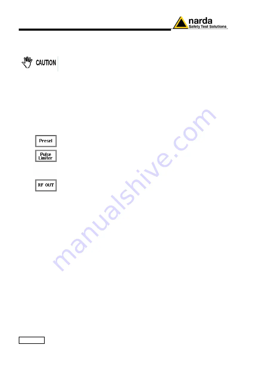 L3 NARDA PMM 9010 User Manual Download Page 40