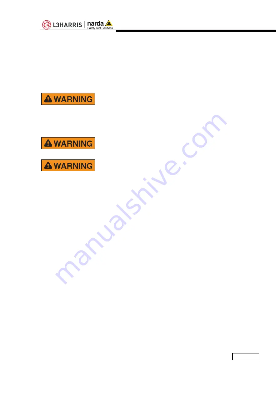 L3Harris NARDA AMS-8061 User Manual Download Page 43