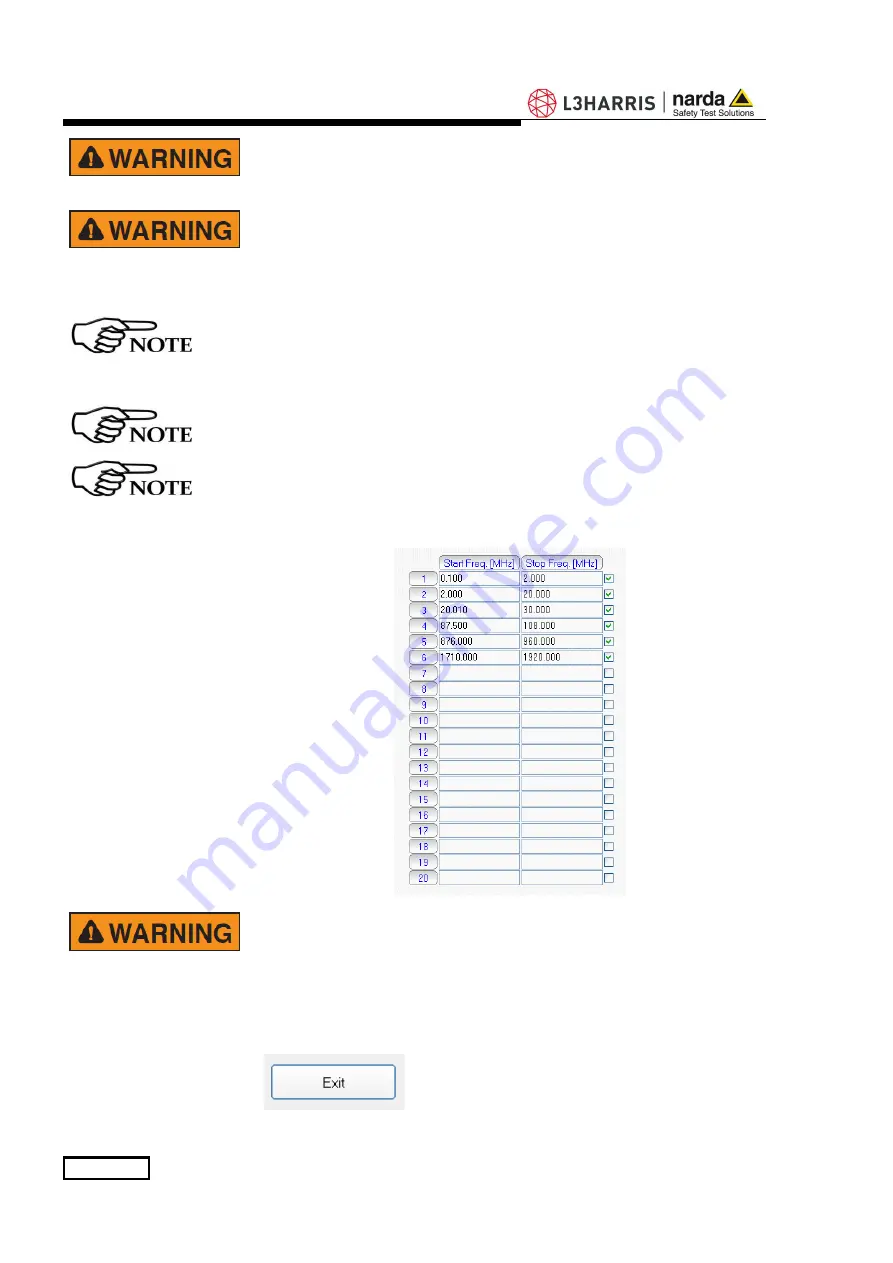 L3Harris NARDA AMS-8061 User Manual Download Page 96