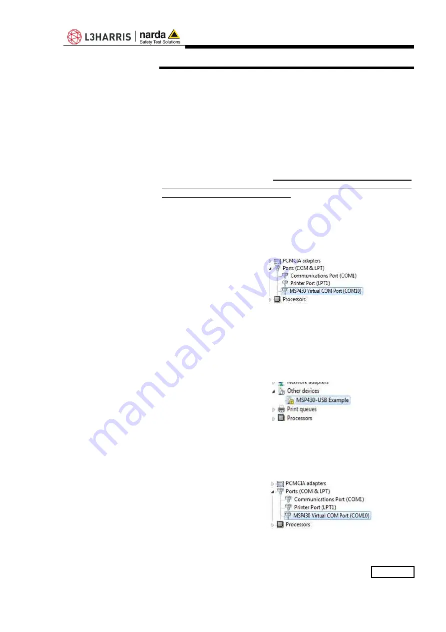 L3Harris NARDA AMS-8061 User Manual Download Page 127