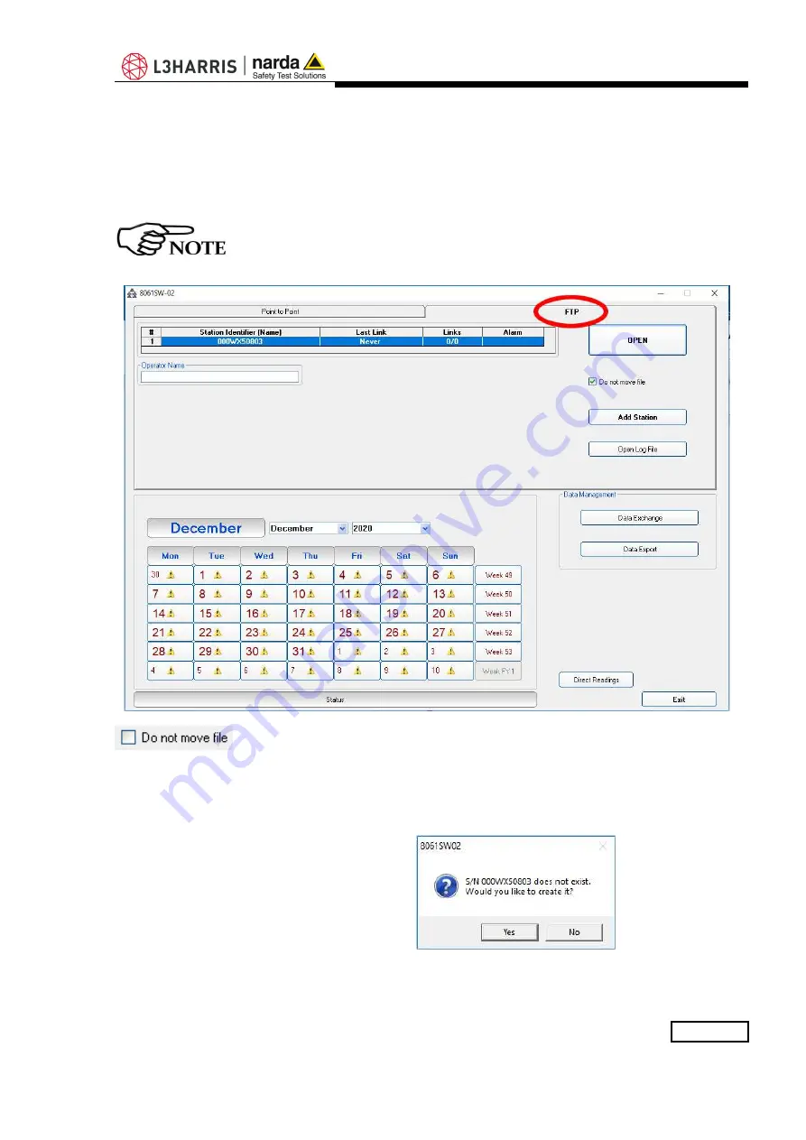 L3Harris NARDA AMS-8061 User Manual Download Page 157