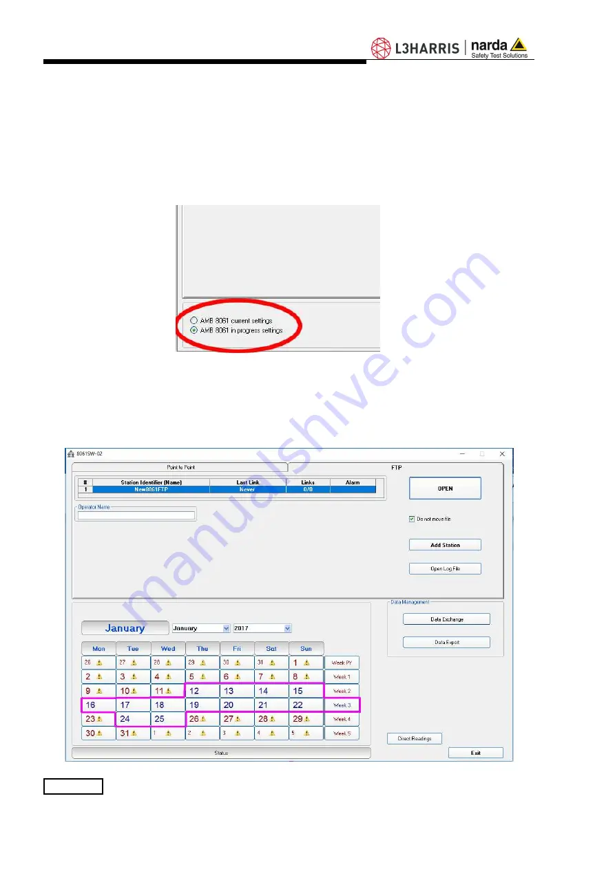 L3Harris NARDA AMS-8061 User Manual Download Page 166