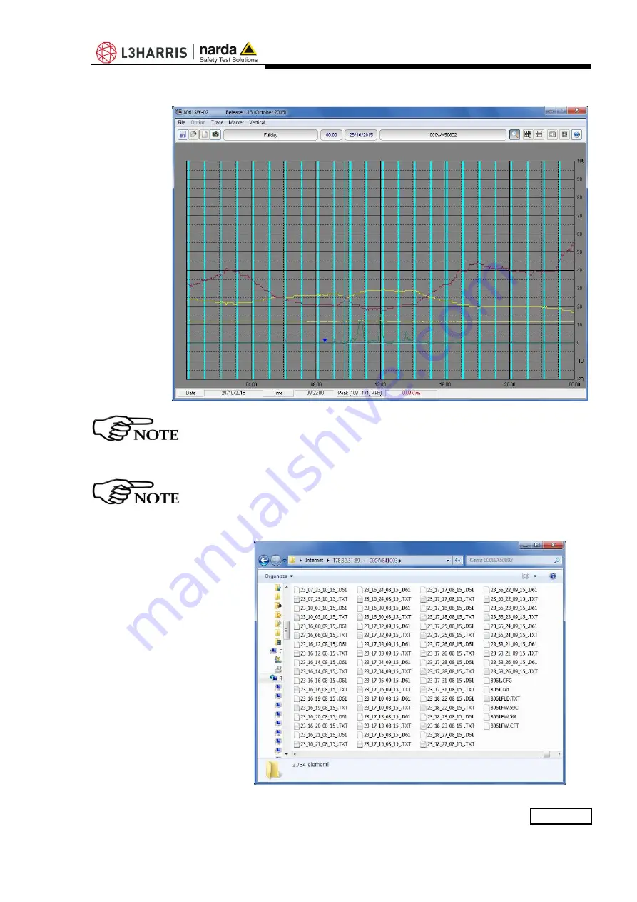 L3Harris NARDA AMS-8061 User Manual Download Page 167