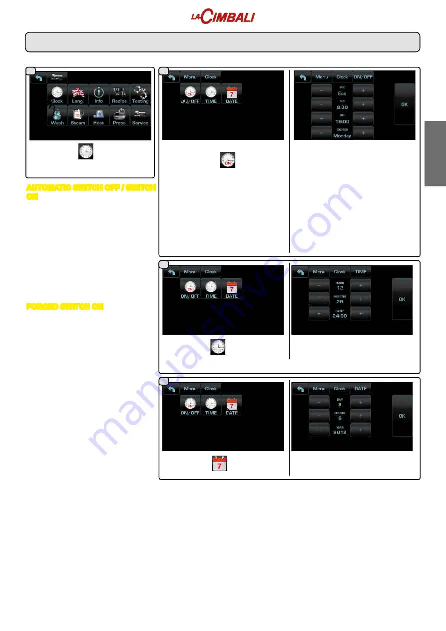 La Cimbali M100 Dosatron Engineer'S Manual Download Page 11